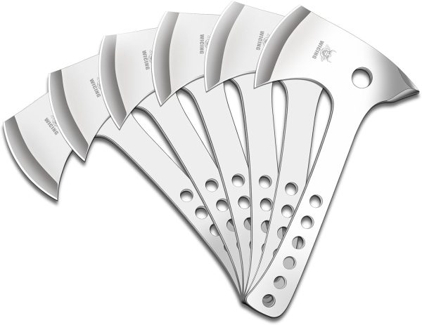 Throwing Axes- 6 Pack, 10.2" Tomahawk Axe, Full Tang with Sheath Stainless Steel Throwing Hatchet, Great for Recreation and Competition - Image 2