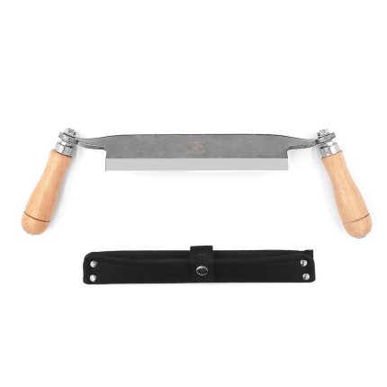Tree Draw, Straight Debarking Tool No Assembly Required, Overall 15.8"/ 8" Blade Woodworking Tool,1065 Manganese Steel, Ergonomic Solid Wood Handle